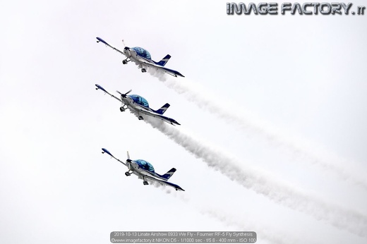 2019-10-13 Linate Airshow 0933 We Fly - Fournier RF-5 Fly Synthesis
